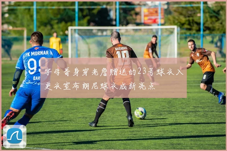 字母哥身穿老詹赠送的23号球衣入更衣室布朗尼球衣成新亮点